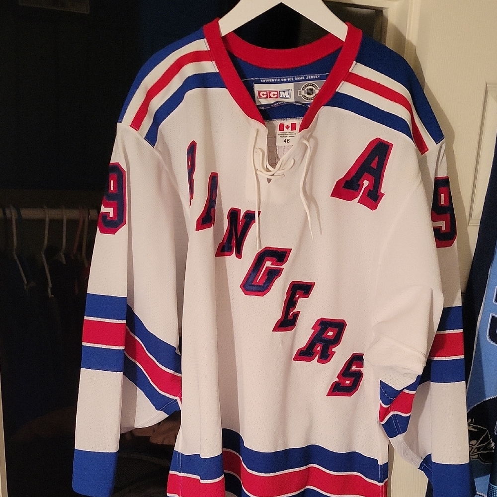 White NY Rangers Jersey